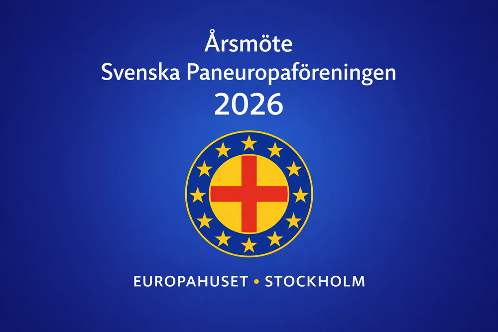 Årsmöte Paneuropaföreningen 2026